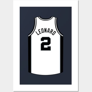 Kawhi Leonard San Antonio Jersey Qiangy Posters and Art